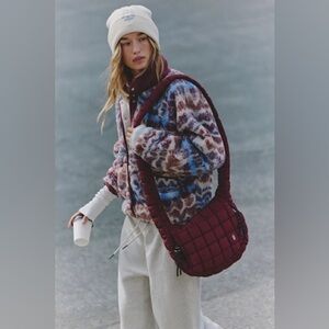 NWT FP Movement Baby Quilted Carryall Sling bag